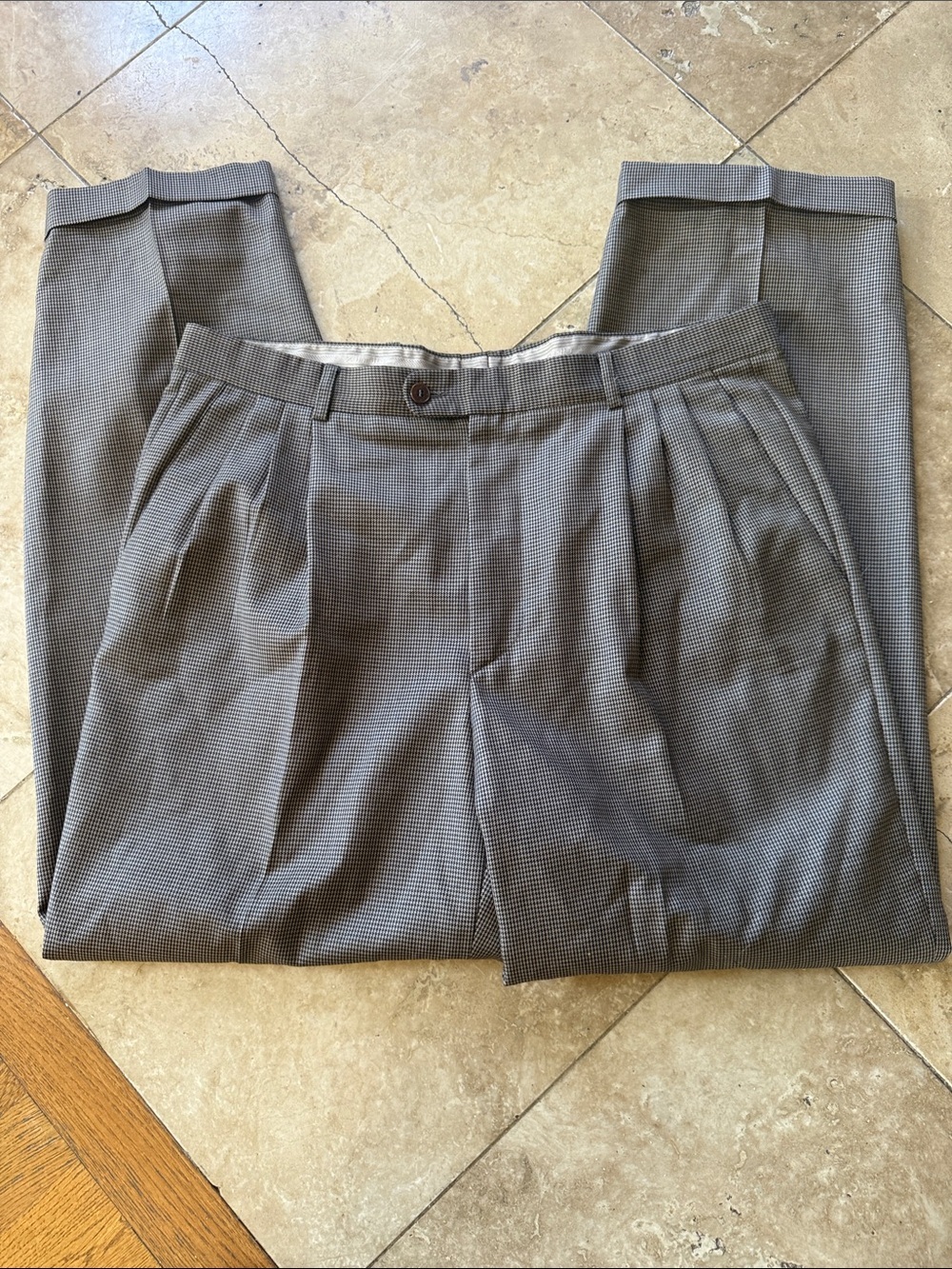 ZANELLA men’s dress pants by Saks, Fifth Avenue size 36 good condition